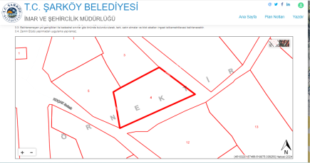 Tekirdağ Şarköy Mursallı Mah.satılık Konut İmarlı Arsa 10