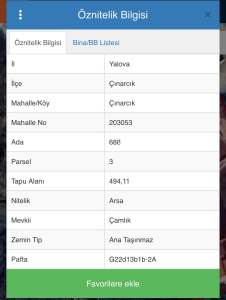 Yalova Çınarcık Merkezde Satılık Fırsat Arsa 6