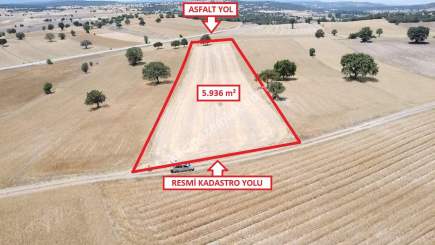 Kütahya Merkez Ahiler'de 5936M2 Satılık Tarla 19