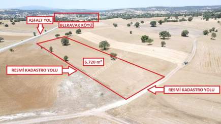 Kütahya Merkez Ahiler'de 6750M2 Satılık Tarla 6