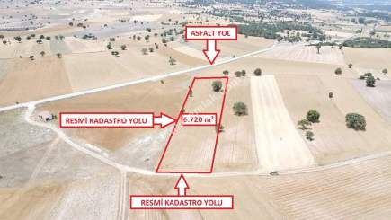 Kütahya Merkez Ahiler'de 6750M2 Satılık Tarla 9