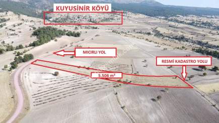 Kütahya Merkez Kuyusinir 5506M2 Satılık Tarla 2