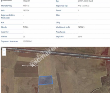 Ankara Şereflikoçhisar'da Ankara Yoluna 500 Metre 2