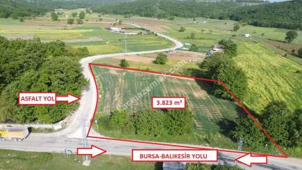 Bursa Nilüfer Unçukuru 3.822,70 M2 Satılık Tarla 2