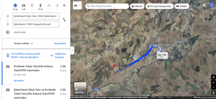 Çorum Sungurlu Şekerhacılı'da 17.500 M2 Satılık Tarla 6