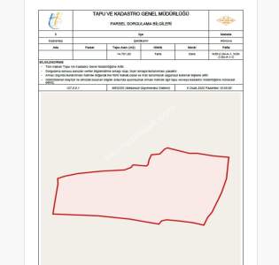 İmara Sıfır Medegöz De 14.700 Metre Tek Tapu Tarla 10