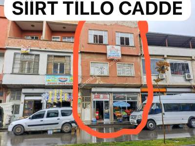 Siirt Tillo Caddesinde Satılık 2 Daire 2 Dükkan 1