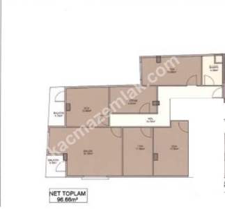 2025'In Fırsat Dairesi 98M² Net Sıfır Binada 3+1 15