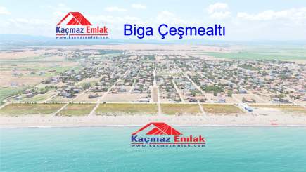 Biga Çeşmealtı Denizatı Sitesinde Satılık Bahçeli Villa 6