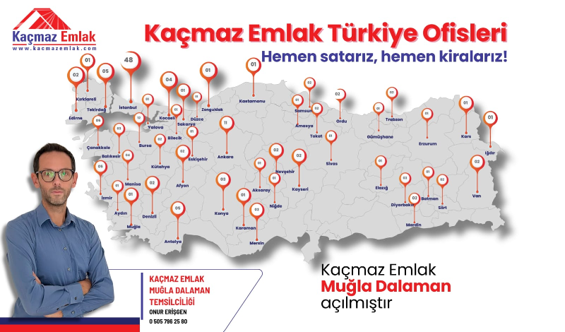 Kaçmaz Emlak Dalaman Temsilciliği