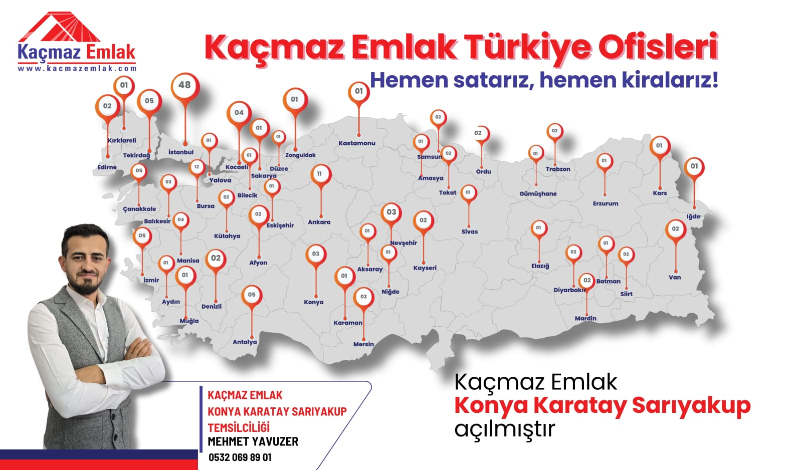 Kaçmaz Emlak Konya Karayakup Temsilciliği