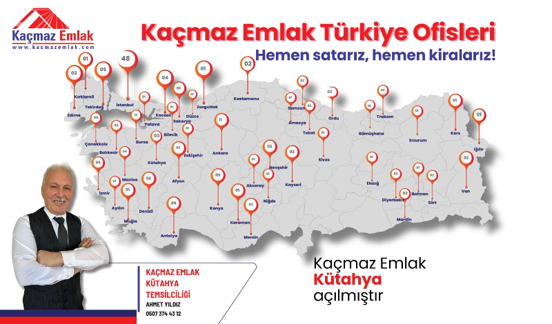 Kaçmaz Emlak Kütahya Temsilciliği